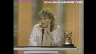 Bette Midler - The 1st annual Comedy Awards 1987