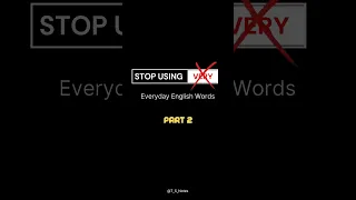 STOP ❌ using VERY in English sentences @T_S_Notes #study #english #shortsvideo #trending #viral 🔥