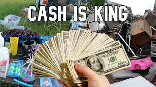 Scrapyard and Flea Market Payout, Making Cash from Trash