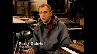 Peter Gabriel talking about The Beatles and about projecting fantasies on celebrities