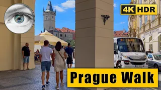 Prague Friday Walking tour through the Old Town 🇨🇿 Czech Republic in 4k HDR ASMR