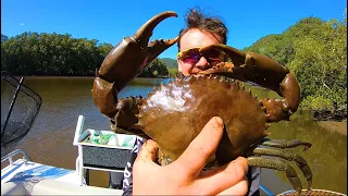 HOW TO CATCH NSW MUD CRAB, FISH CATCH & COOK EPISODE 1