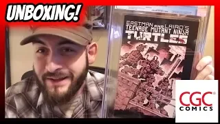 CGC Comics Unboxing! Teenage Mutant Ninja Turtles #1