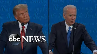 Biden and Trump speak on institutional racism in America