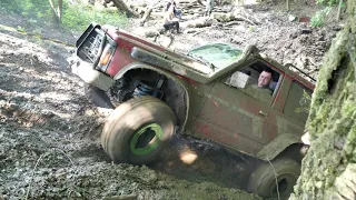 Nissan patrol Y60, Toyota Land cruiser 73 , Can am in Jocker lab Off Road Areal Skládka Prajszka 4K.