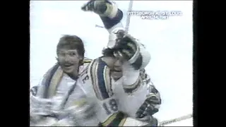 1981 Stanley Cup Playoffs - (15) Pittsburgh Penguins vs. (2) St. Louis Blues - Game 5 (Dan Kelly)