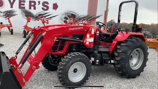 “Unboxing” Mahindra 5145 Utility Tractor, First Look Part 1