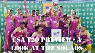 Full Quota Podcast - CSA T20 Challenge 2022 ( A look into the squads)