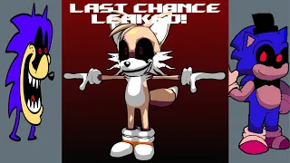 FNF SONIC EXE RERUN - Last Chance V7 Full Leaked WIP