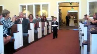 Ring Bearer steals the show