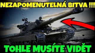 😱 NEZAPOMENUTELNÁ BITVA !!! / Tohle prostě musíte vidět !!! 💥 Wot CZ