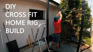 CrossFit Rack Home Gym Build - TIMELAPSE