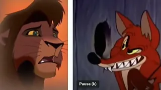 The Outsider Lion of Wildlife (1996) Part 3 - Kovu Spoils His Thinking to Foxy Loxy/"Out There"