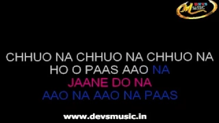 Jaane Do Naa Karaoke Saagar Film www devsmusic in Devs Music Academy   YouTube 360p