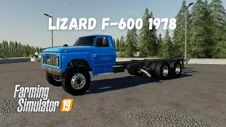 Lizard F 600 1978 - Mod Review - Farming Simulator 19