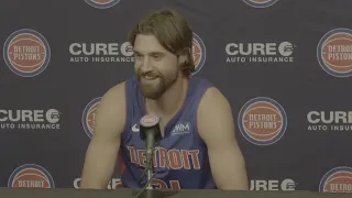 Joe Harris Full Interview Detroit Pistons Media Day 2023