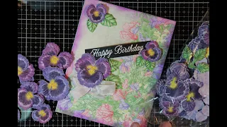 Heartfelt Creations Carnation and Pansy Birthday Cards, Lets Make.