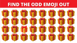 IQ TEST. Find the odd emoji out. Brain game
