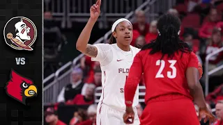 Florida State vs. Louisville Women's Basketball Highlights (2019-20)