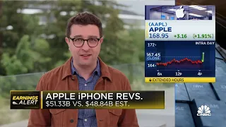 Apple reports 'better than expected' earnings driven by iPhone sales