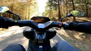 Moto Ride (Keeway Vieste 125) #1: Parque Natural Sintra / Cascais, Portugal [4K]