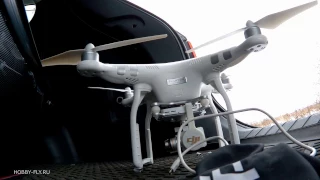 DJI PHANTOM 3: Удаление на 1000 м, без калибровки компаса.