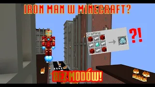 Jak zrobić ZBROJĘ IRON MANA w Minecraft BEZ MODÓW! - PORADNIK#6