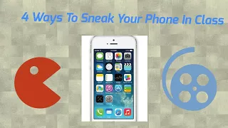 How To Sneak Your Phone Into Class - Use Your Phone In Class (School Hacks)