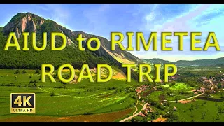 [4K] Romania: Transylvania road trip - from AIUD to RIMETEA village