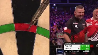 Funny Moment Between Nathan Aspinall & Gerwyn Price