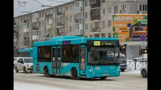 Автобус 256 "Ул. Стойкости   -  ст. м." Купчино"  (Временная трасса)