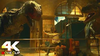 Jurassic World: Dominion (2022) - Allosaurus and Carnotaurus scene [4K 60fps]