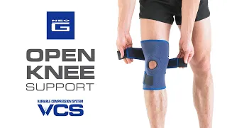 Neo G Open Knee Support // How to Apply Guide
