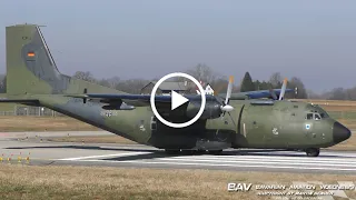 Transall C-160D - German Air Force 50+65 - takeoff at Landsberg Air Base