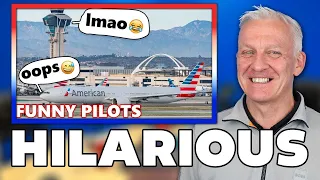 FUNNIEST Pilots and Controllers Compilation | Funny ATC REACTION | OFFICE BLOKES REACT!!