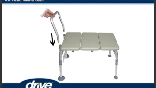 How to Assemble a Drive Medical Transfer Tub Bench