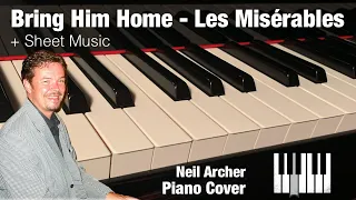 Bring Him Home - Les Misérables - Piano Cover + Sheet Music