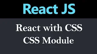 Styling Component CSS Module in React JS (Hindi)