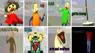 All Characters & Voices v1.3.2 - Baldi's Basics in Education and Learning (NEW)