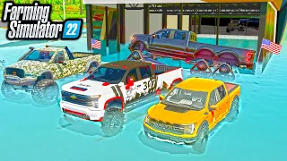 DEALERSHIP FLOODED $500,000 DAMAGES (CLEANUP RESCUE) | Farming Simulator 22