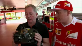 Italian GP 2016 - Brundle driving F14T in Fiorano