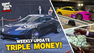 TRIPLE MONEY, BIG DISCOUNT & MORE | GTA ONLINE WEEKLY UPDATE