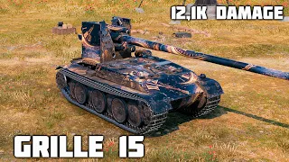 Grille 15 WoT – 6Kills, 12,1K Damage