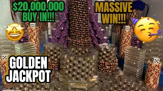 (MUST SEE) HIGH RISK COIN PUSHER $20,000,000.00 BUY IN, WON OVER $281,000,000.00! (MEGA JACKPOT)