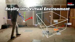 XYZ Position Mapping From Real To Virtual