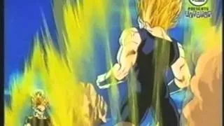 Goku and Vegeta go super sayian 2 for the first time ocean dub