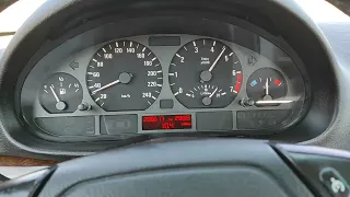 BMW E46 320i 110 kw 0-100 km/h Acceleration