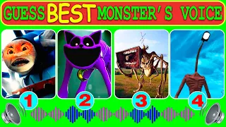 Guess Monster Voice Spider Thomas, CatNap, Megahorn, Light Head Coffin Dance