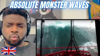 🇬🇧BRIT Reacts To MONSTER WAVES VS SHIPS!