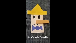 How To Make Pinocchio